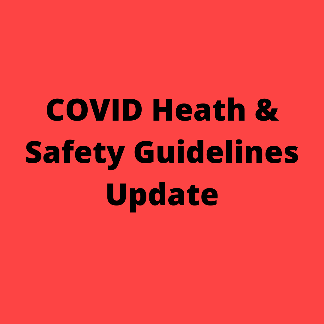  COVID Health & Safety Guidelines